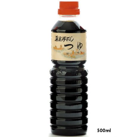 真昆布だしつゆ500ml