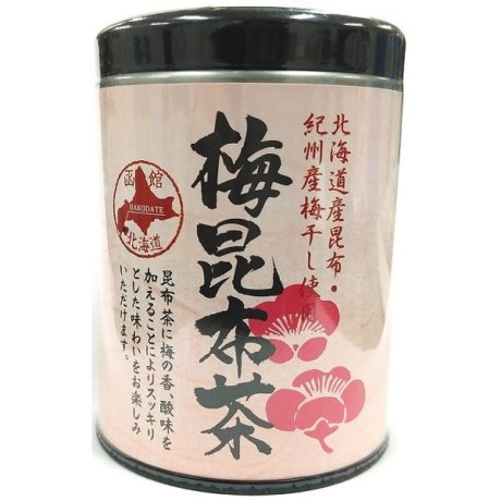 梅昆布茶缶入